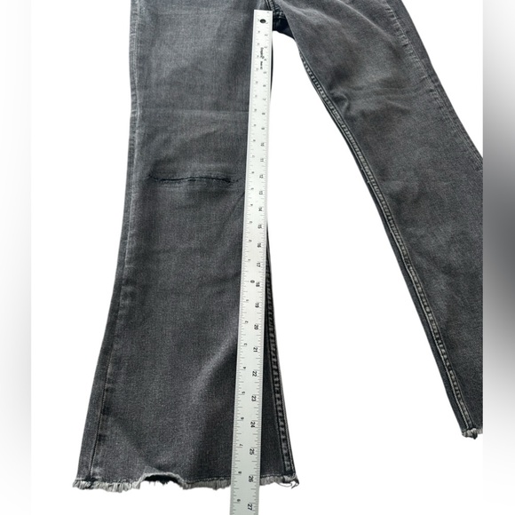 Rag & Bone Casey High Rise ankle flare distressed jeans size 25 - Picture 10 of 16